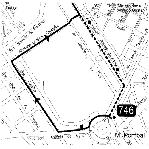 mapa alteração 746 dia 4 dezembro