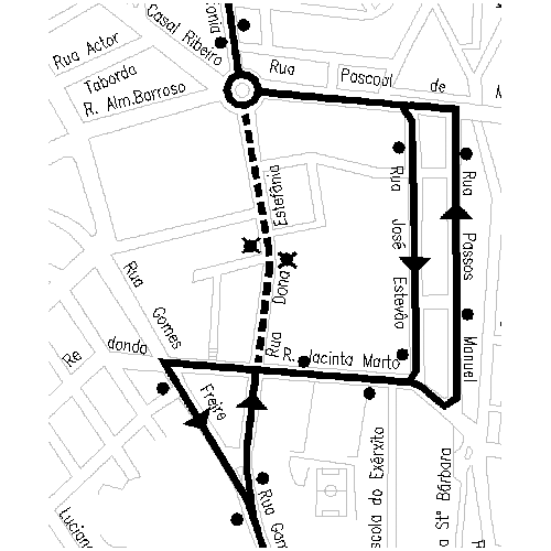mapa alteração 767 no dia 25 setembro 2021