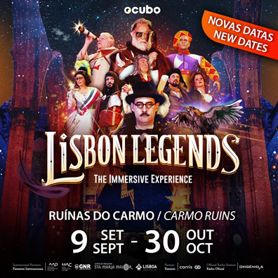 imagem divulgação espetáculo Lisbon Legends